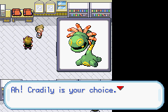 Archeologist Oak One of the starters in Oak's lab is Cradily