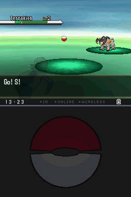 Continuing the theme of horrible first encounters. a level 2 Terrakion