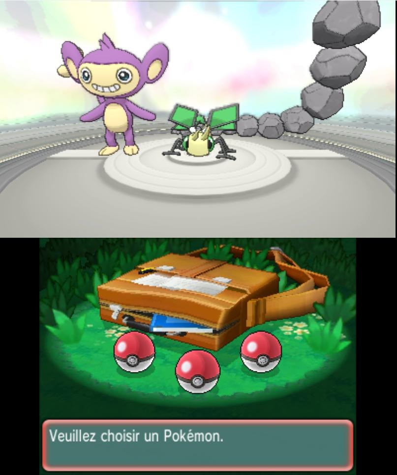 the ORAS starters are Aipom, Vibrava, and Onix