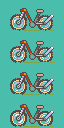 the bike itself (emerald)